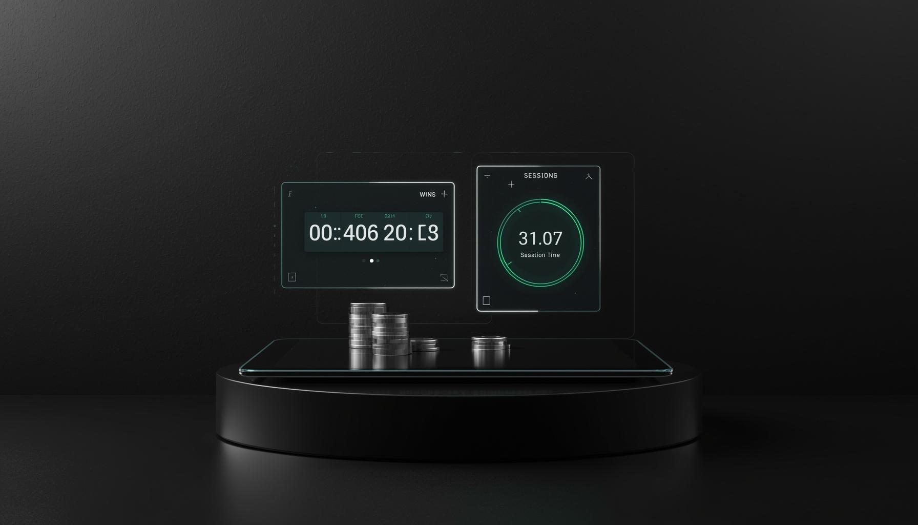 Tracking wins, losses, and session duration